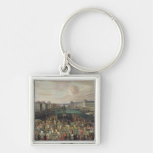 Processie van Louis XIV over de Pont-Neuf Sleutelhanger