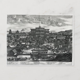 Processie van Macau, ter illustratie Briefkaart