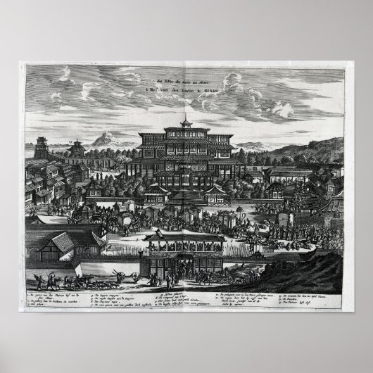 Processie van Macau, ter illustratie Poster (Voorkant)