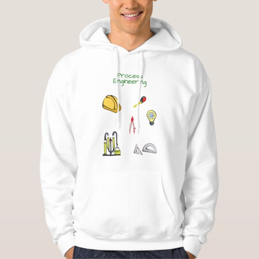 Processorengineer Chemicaliëntechniek Hoodie (Voorkant)