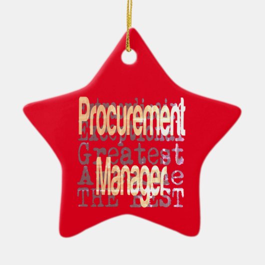 Processormanager - Extraordinaire Keramisch Ornament (Voorkant)