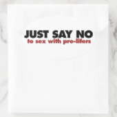 ProChoice Ovale Sticker (Tas)