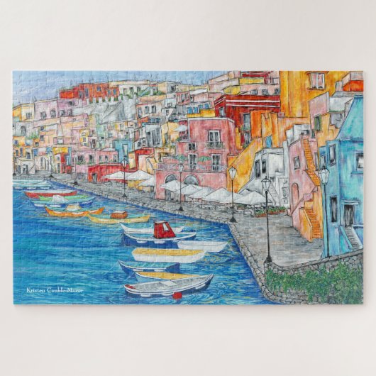 Procida III Legpuzzel (Horizontaal)