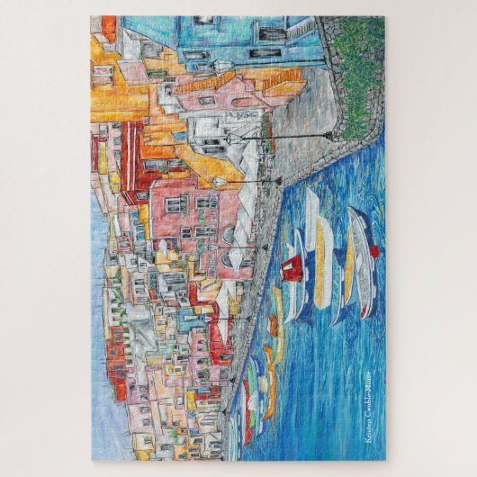 Procida III Legpuzzel (Verticaal)