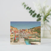 Procida Island, Italië Canvas Print Briefkaart (Staand voorkant)