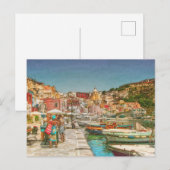 Procida Island, Italië Canvas Print Briefkaart (Voorkant / Achterkant)