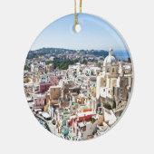 Procida Isle Keramisch Ornament (Links)