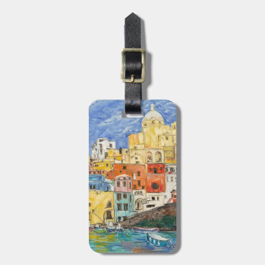 Procida Italië Bagagelabel (Voorkant verticaal)
