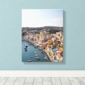 Procida Italy Canvas Print (Insitu (Houten vloer))