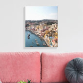 Procida Italy Canvas Print (Insitu (Woonkamer))