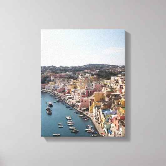 Procida Italy Canvas Print (Voorkant)