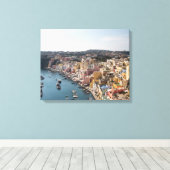 Procida Italy Canvas Print (Insitu (Houten vloer))