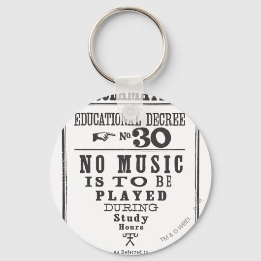 Proclamatie 30 sleutelhanger (Voorkant)