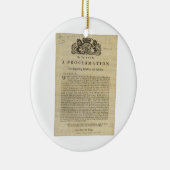 Proclamatie van de koning wegens onderdrukking van keramisch ornament (Rechts)