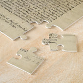 Proclamatie van de koning wegens onderdrukking van legpuzzel (Zijkant)