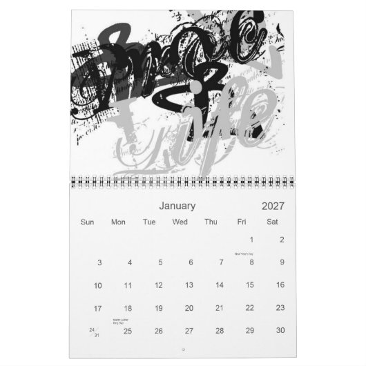 Proclamation Calender Kalender (Jan 2027)