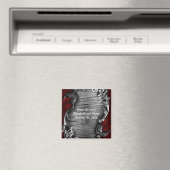 Proclamation Vampire Gothic Wedding Magneet (Insitu (Vaatwasser))