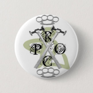 Proclaminghardcore pinnen ronde button 5,7 cm