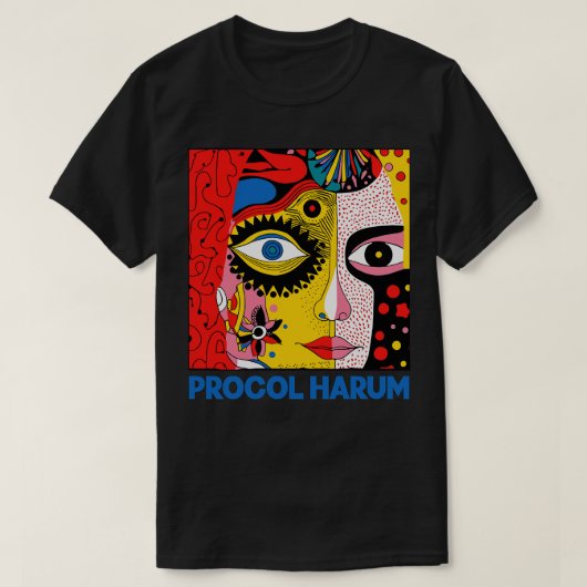 Procol Harum Origineel Fan Tribute Design T-shirt (Design voorkant)