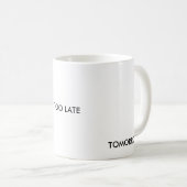 Procrastatie-Mok Koffiemok (Voorkant rechts)