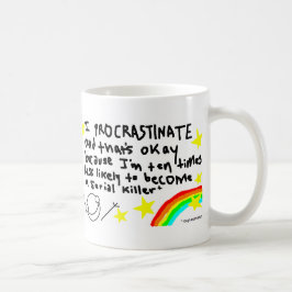 Procrastatie-Mok Koffiemok