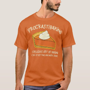 Procrastibt Delicious kunst van het ontwerp van de T-shirt