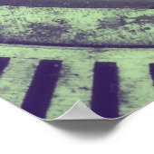 "Procrastination is the thief time" Citaat Poster (Hoek)