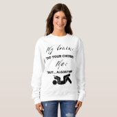 Procrastination Pro: verhoog uw luiheid Trui (Voorkant volledig)