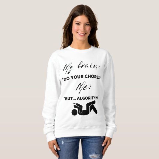 Procrastination Pro: verhoog uw luiheid Trui (Voorkant volledig)