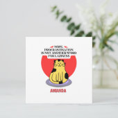 Procrastination Theme Cat's Meme  Kaart (Staand voorkant)