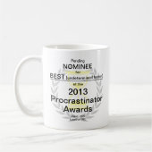 Procrastinator Award Nominee Koffiemok (Links)