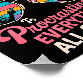 Procrastinator Gift Funny Summer Quote Lazy Lifest Poster (Hoek)