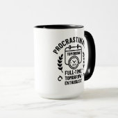 Procrastinator Mug Mok (Voorkant rechts)