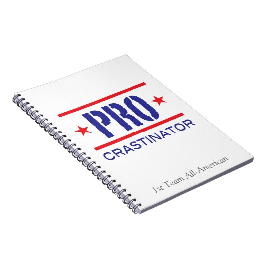 PROcrastinator Notitieboek (Rechterzijde)