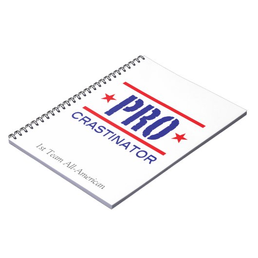 PROcrastinator Notitieboek (Linkerzijde)