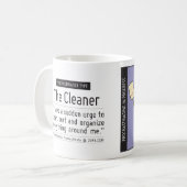 Procrastinatorbeker: De Mok Cleaner Coffee (Voorkant links)