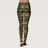 Procrastinators Jogging Society Grappig Hardloop T Leggings (Achterkant)
