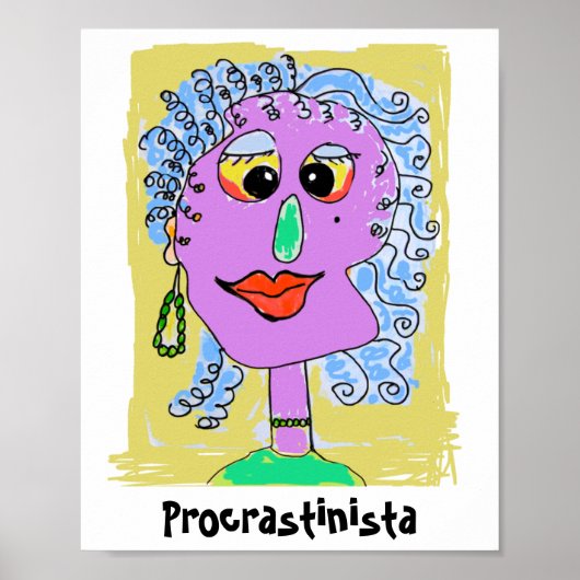 Procrastinista Poster (Voorkant)