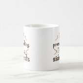 Procrastinte zijdelingse quest koffiemok (Center)