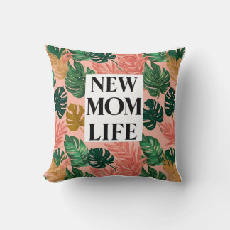 Procreate Mama Wildflower Gold Est. 2024 Kussen