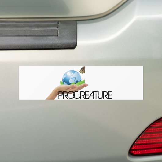 ProCreature Auto-Aufkleber Bumpersticker (Op auto)