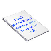 procrisie notitieboek (Rechterzijde)