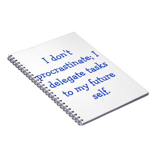 procrisie notitieboek (Rechterzijde)