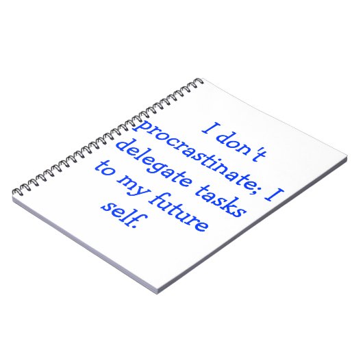 procrisie notitieboek (Linkerzijde)