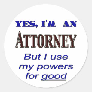 Procurebevoegdheid voor goed Gezegde Ronde Sticker