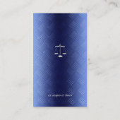procureur bij wet | Advocaat | Blauw Visitekaartje (Achterkant)
