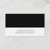 Procureur bij wet | Advocaat Visitekaartje (Achterkant)