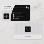 Procureur bij wet | Elegant Visitekaartje (Voorkant / Achterkant)