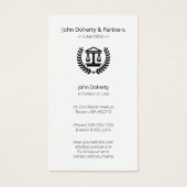 Procureur bij wet | Elegant Visitekaartje (Voorkant)