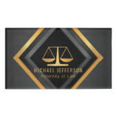 Procureur bij wet - Geometry Naambadge (Voorkant)